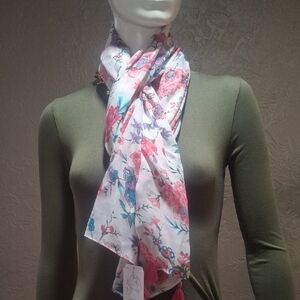 New.C Women's Floral Multicolor Scarf